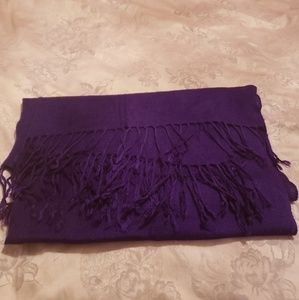 Purple scarf